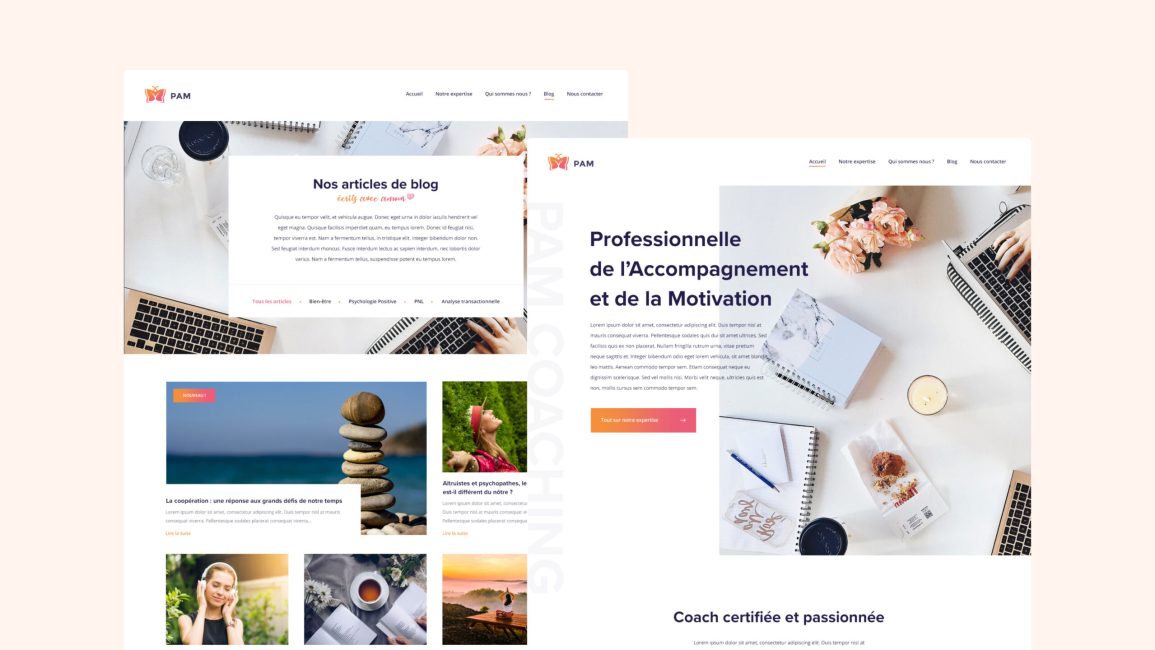 WordPress au service du site vitrine & de la plateforme de formation en ligne