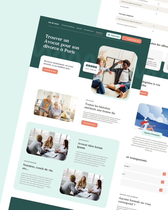 Développement d’un site vitrine sur-mesure pour un produit ambitieux