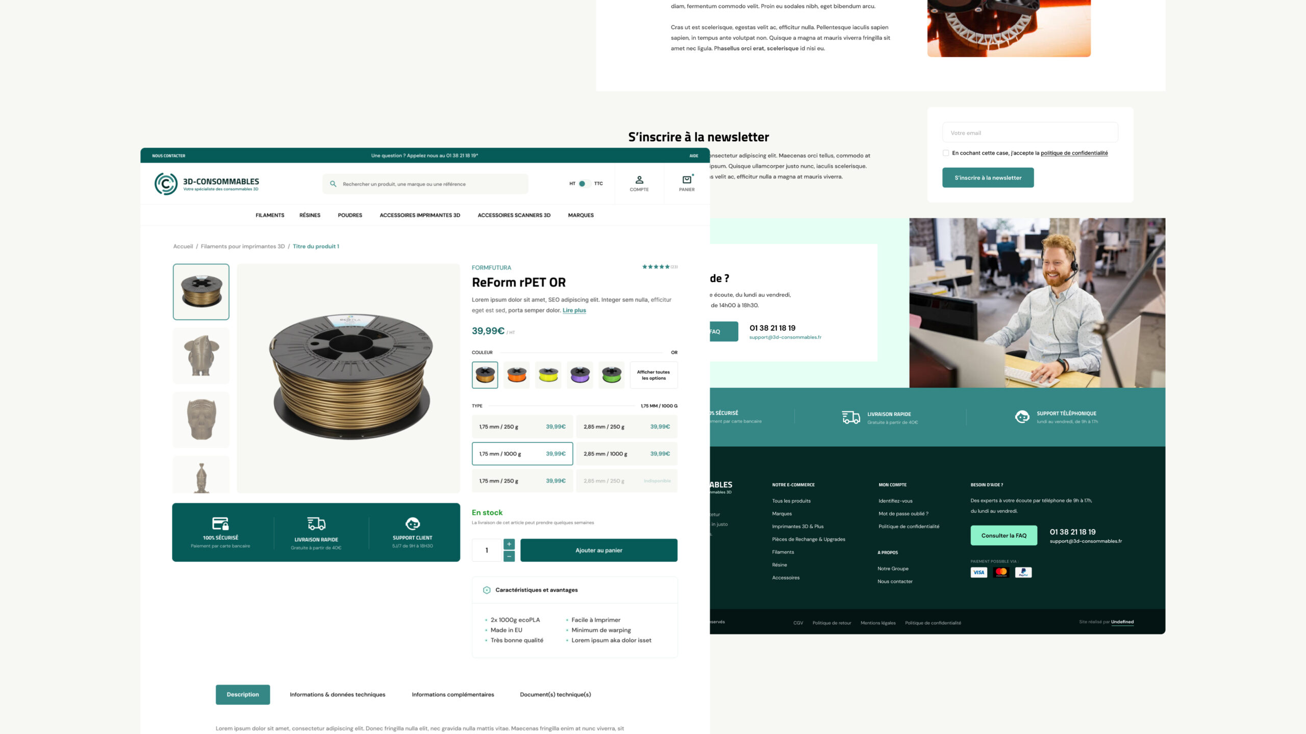 Création d’une boutique en ligne surmesure avec