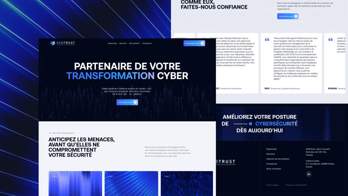 Landing page sur-mesure via WordPress